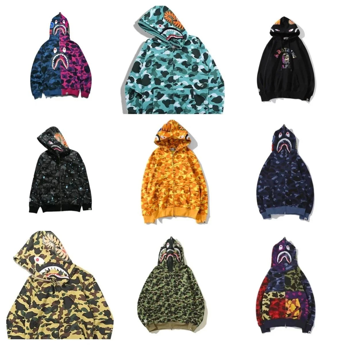 Bape hooded sweatshirt