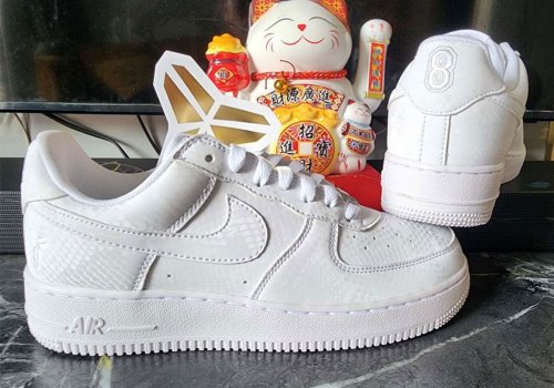 An Updated Look At The Kobe Bryant x Nike Air Force 1 Low “Forever White”(pic1)