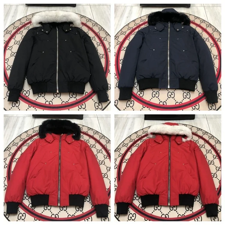 Gucci Black and Navy Bomber Ja