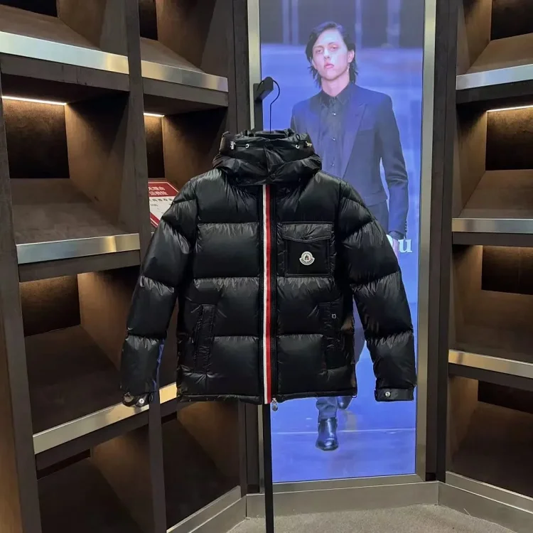 Moncler Black Puffer Jacket