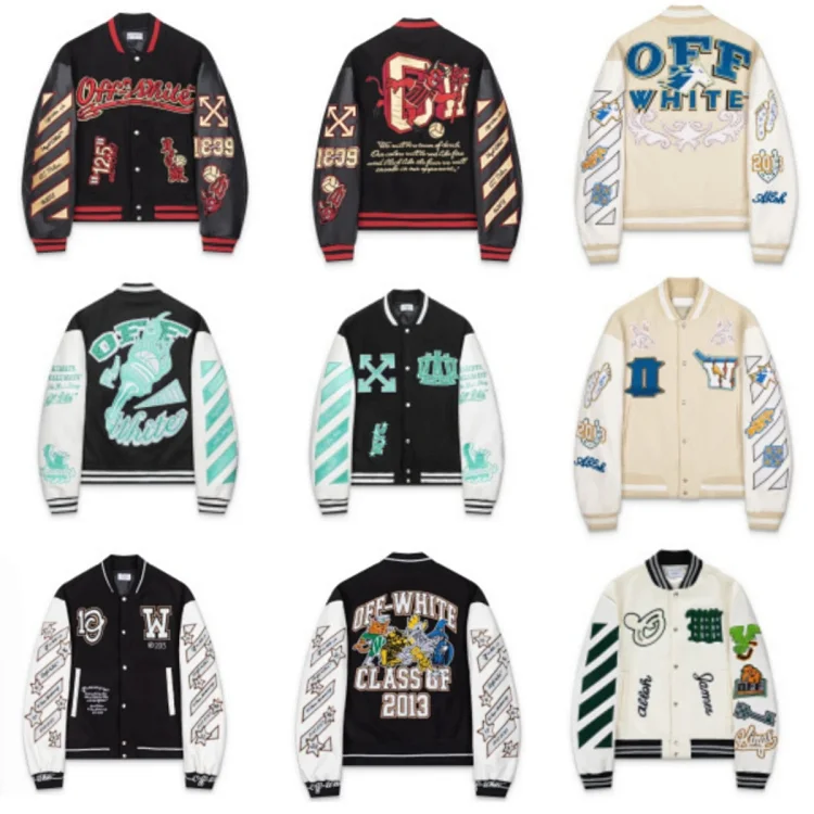 Off-White Black and White Lett